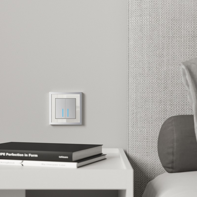 Рамки Werkel Baguette Рамка Werkel на 1 пост Baguette (белый/серебро) W0012850