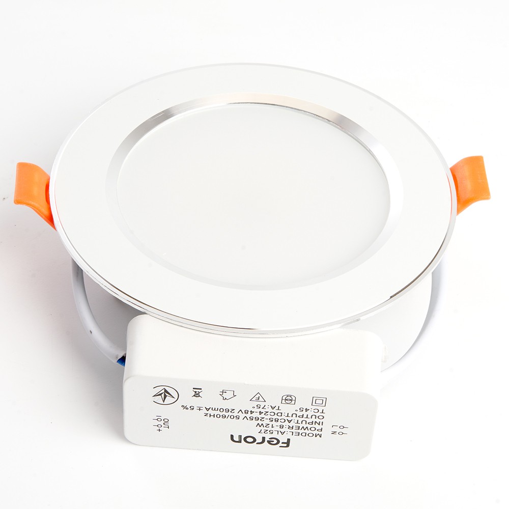 Встраиваемые светодиодные светильники Светильник встраиваемый светодиодный Feron AL1527 9W 4500K белый 41196 