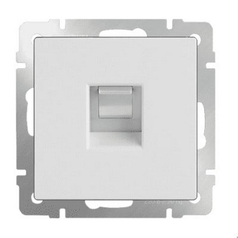 Werkel Белый механизмы Телефонная розетка Werkel белая RJ-11 W1182001