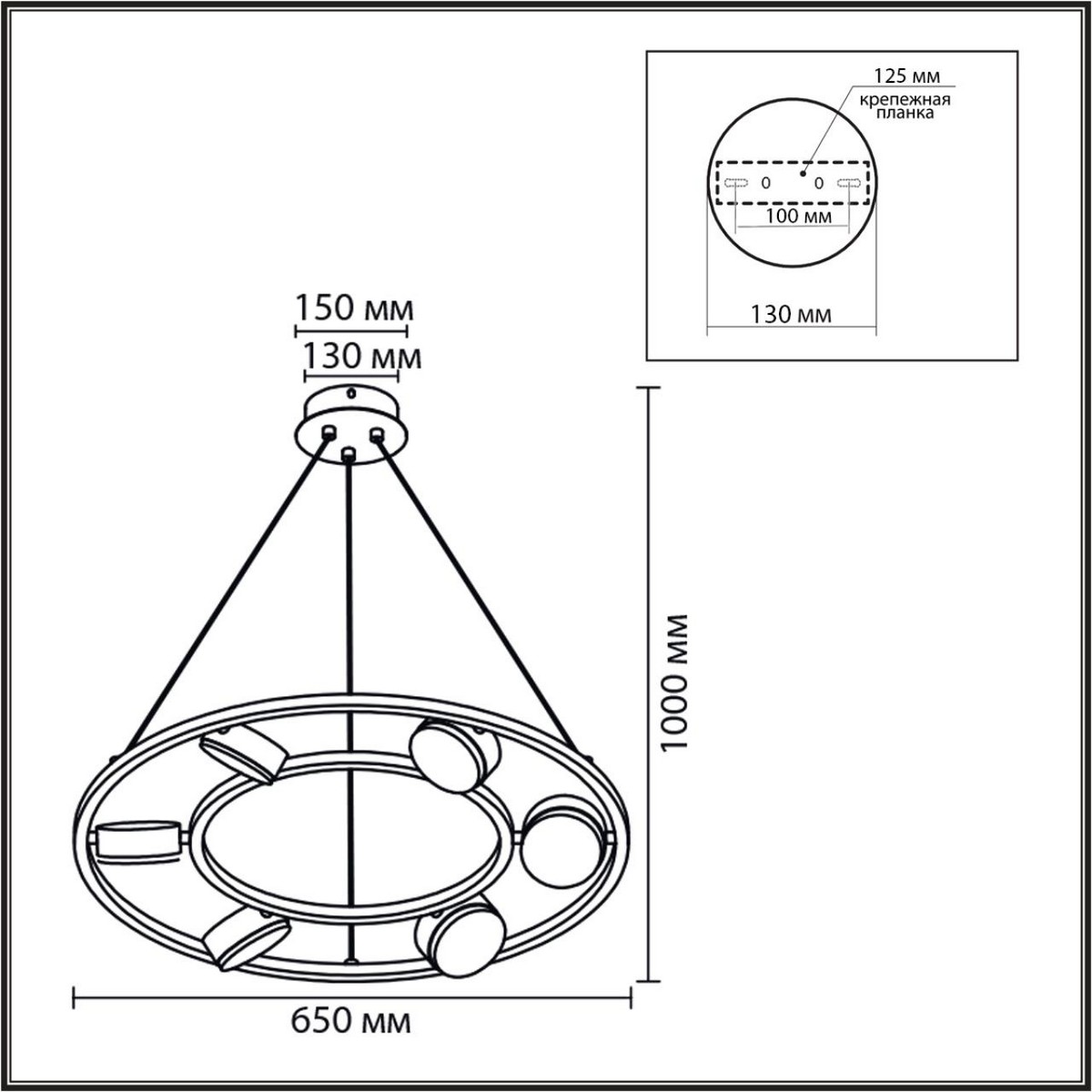 Люстры Люстра подвесная LUMION 8340/6 TORINA 