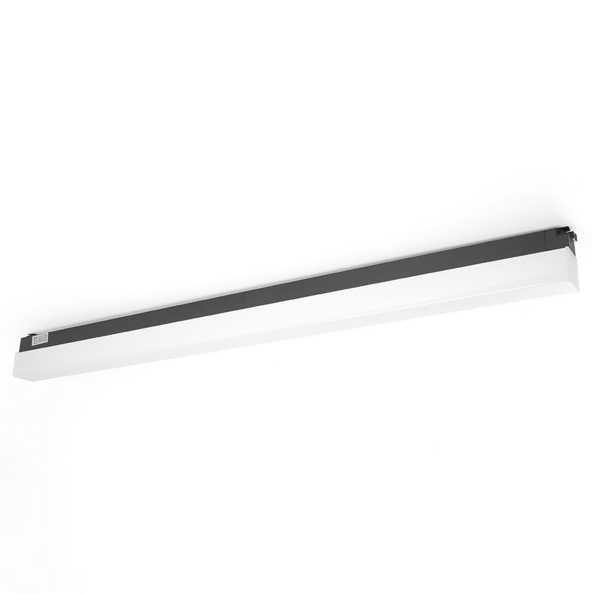 Трековые светодиодные светильники Светодиодный светильник Feron AL120 трековый однофазный на шинопровод 60W 4000K 160 градусов черный 48571 