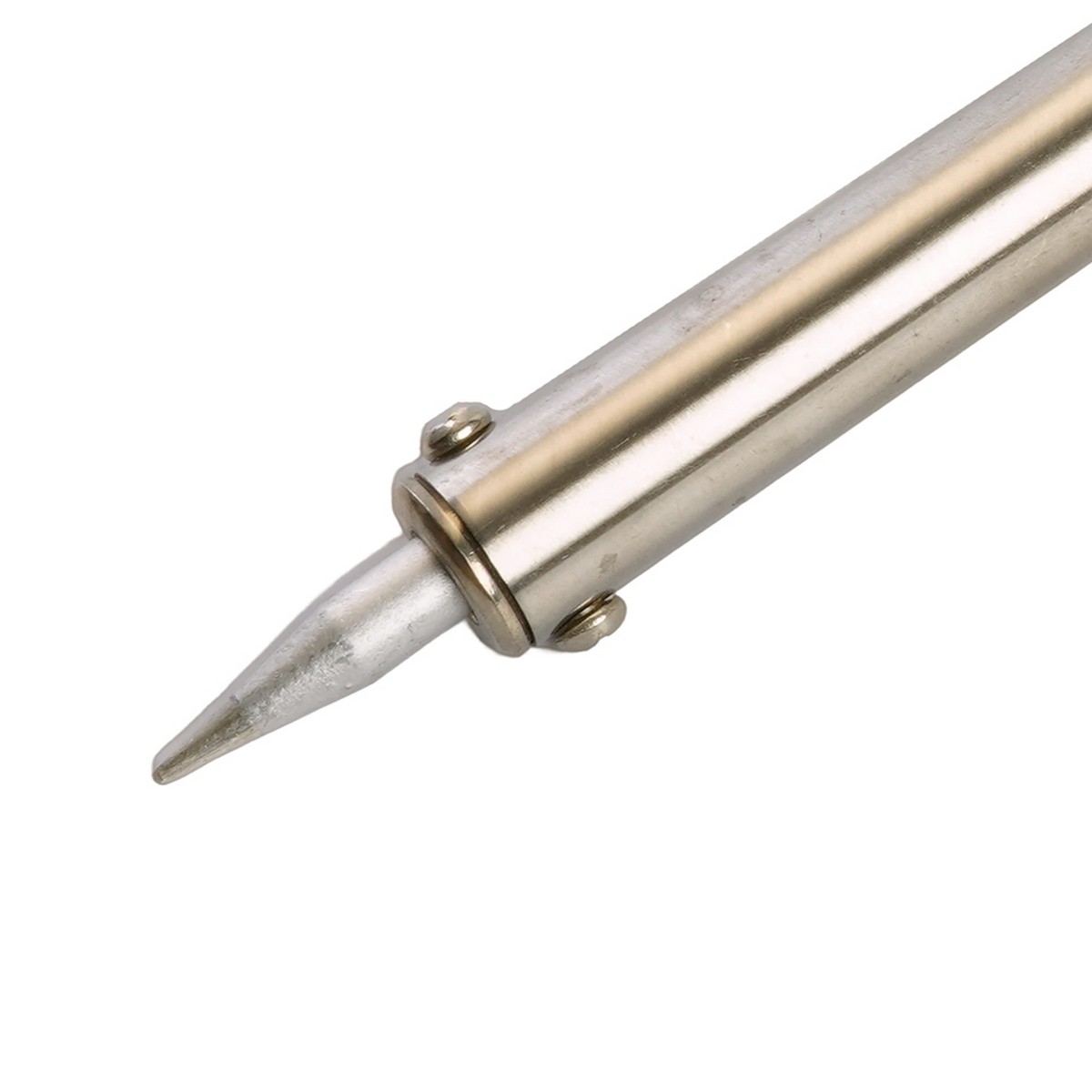Паяльник STEKKER PLE201- 100 100W с кнопкой вкл., нихромовый нагреватель, долговечное жало, 230В 49803