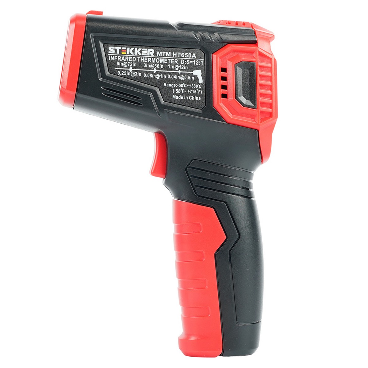 Дистанционный измеритель температуры STEKKER MTM HT650A (пирометр) 49998