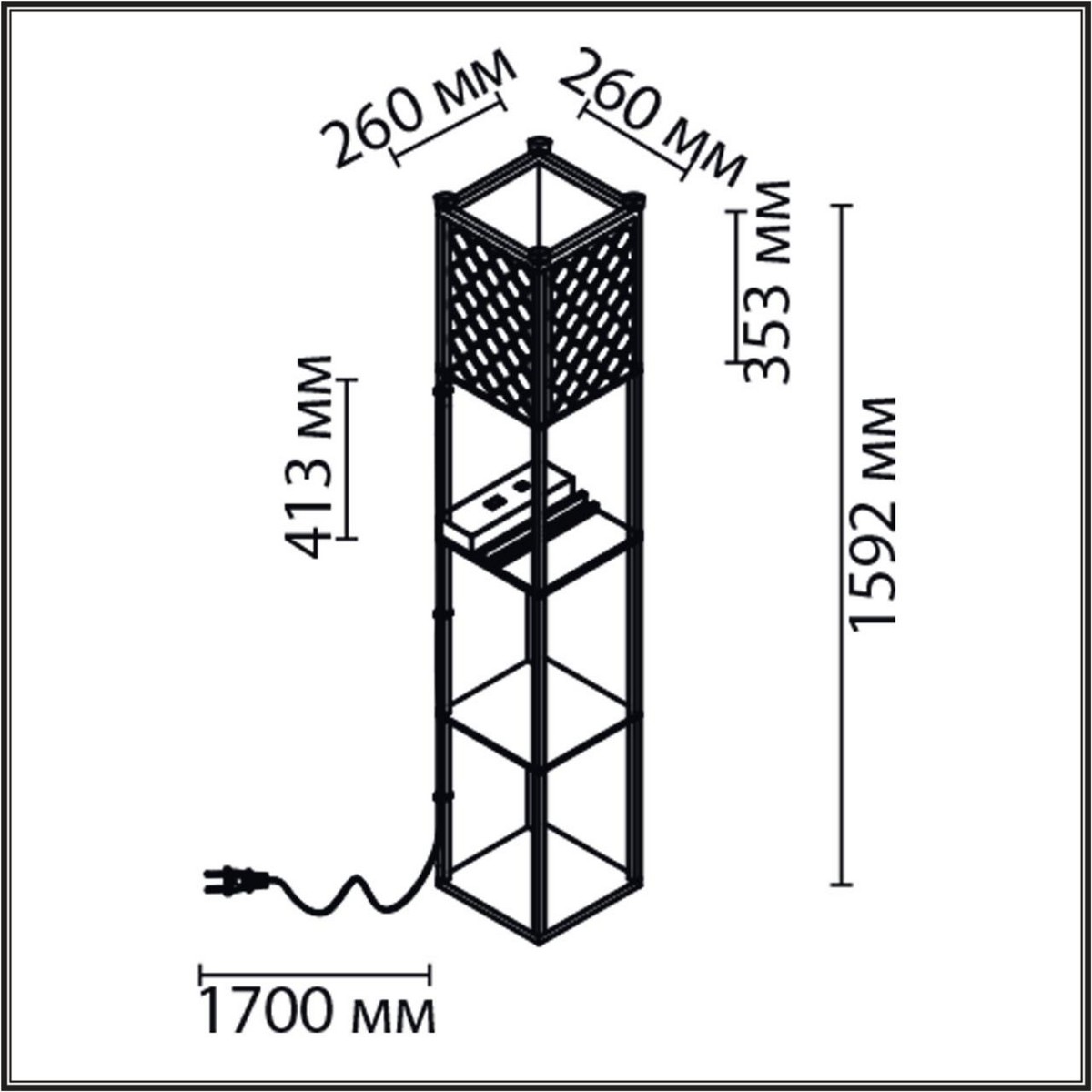 Торшеры Торшер LUMION 8093/1F PRACTIC 