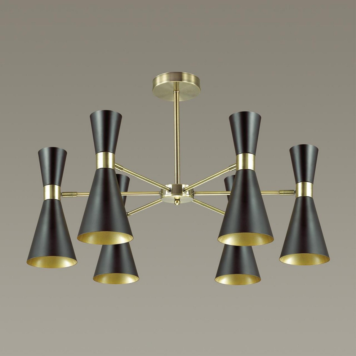 Люстры Люстра потолочная LUMION 3662/6C QUINN 