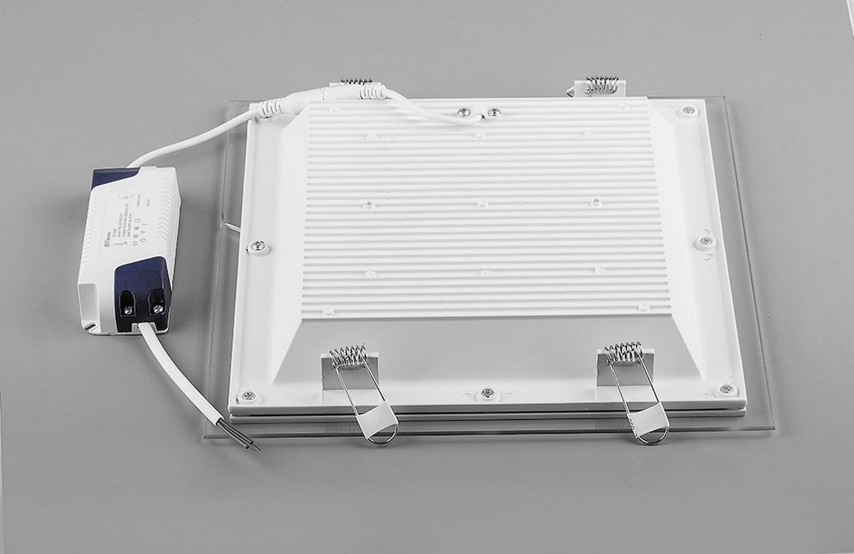 Встраиваемые светодиодные светильники Светильник встраиваемый светодиодный Feron AL2111 24W 4000K белый 28944 