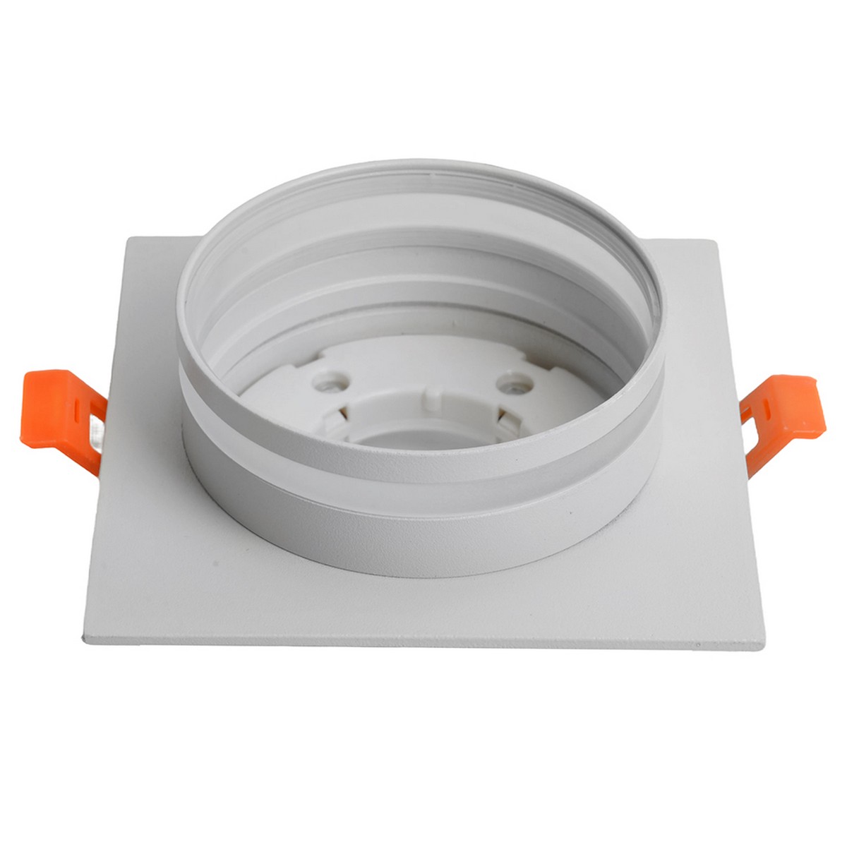 Встраиваемые светодиодные светильники Светильник встраиваемый Feron DL503 LUNA GX53 белый квадрат 51091 