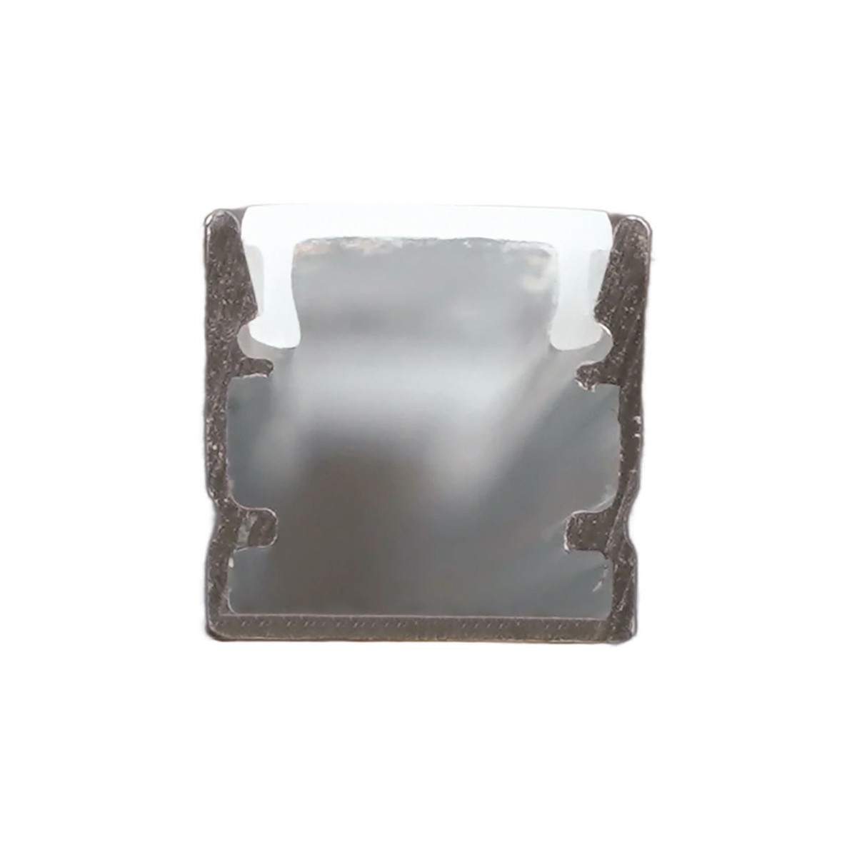 Профиль и крепеж для светодиодной ленты Профиль Feron CAB243 алюминиевый накладной 10х10мм серебро 52151 