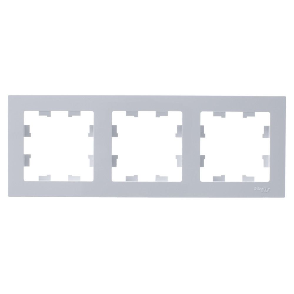 AtlasDesign Белый Рамка Systeme Electric AtlasDesign белый 3-ая, универсальная ATN000103
