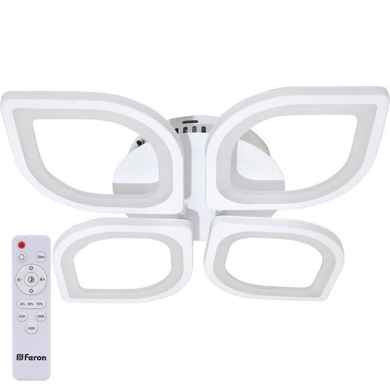 Управляемые светодиодные светильники и люстры Светодиодный управляемый светильник накладной Feron AL5950 86W 3000К-6500K 41672 