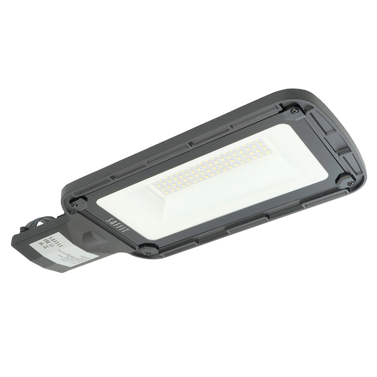 Светодиодный уличный консольный светильник SAFFIT SSL10-50 50W 5000K черный 55233