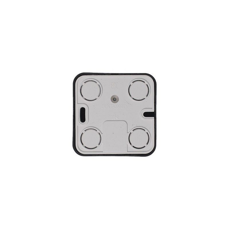 Blanca антрацит розетки и выключатели Розетка SE Blanca TV Антрацит наружный изолир. пластина BLNTA000016