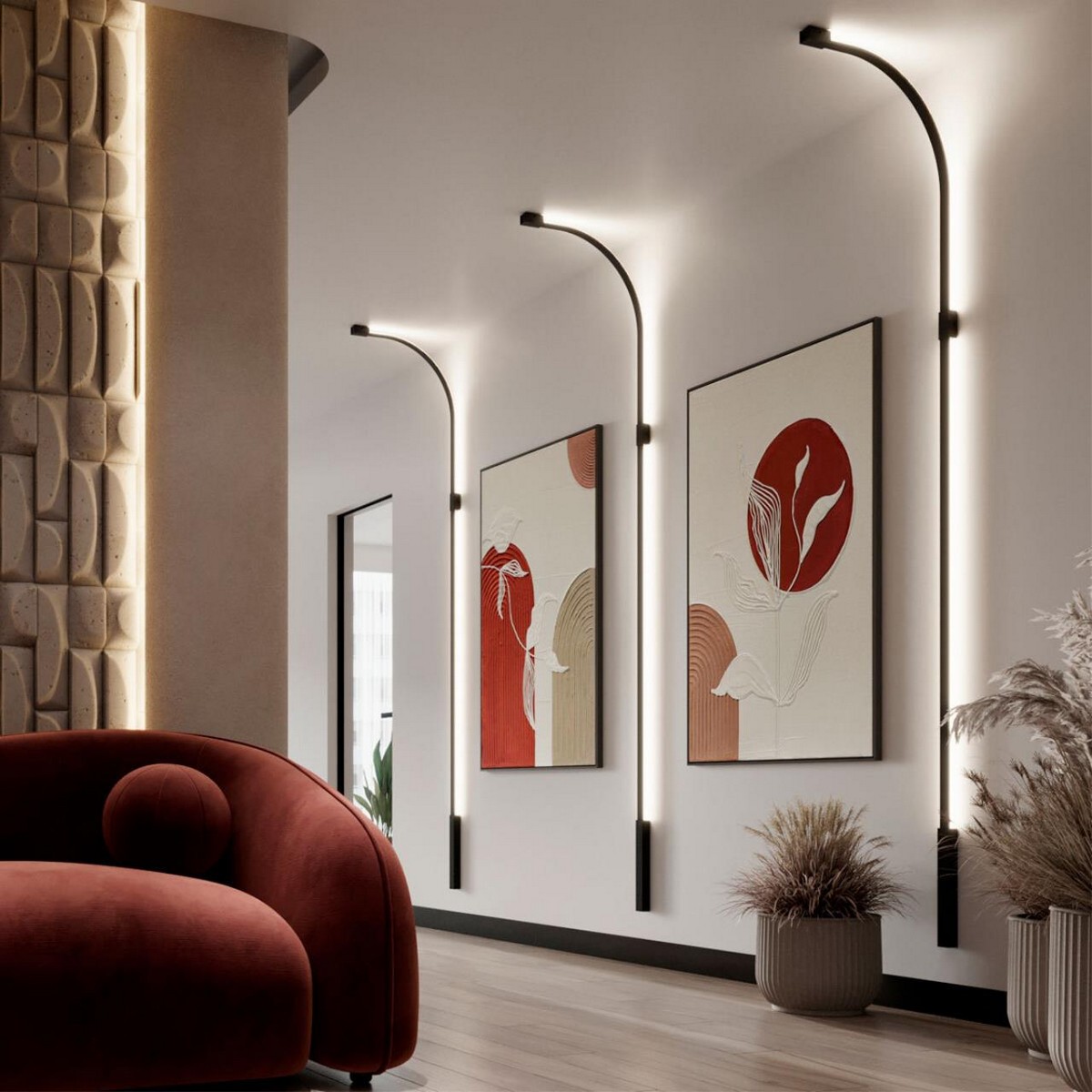 Бра Настенный светильник ODEON LIGHT 7006/100A FINO LED 