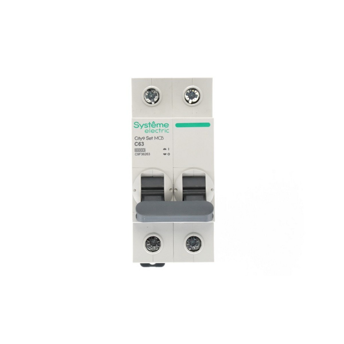 Автоматический выключатель Systeme Electric City9 Set (АВ) С 63А 2P 6kA C9F36263