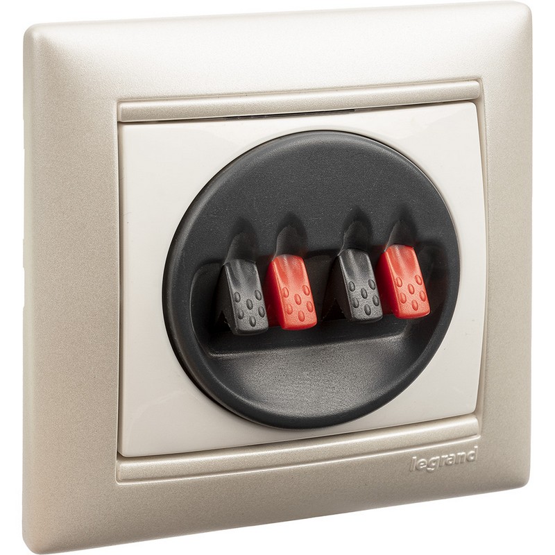 Аудиорозетка Legrand Valena белый 2-ая 774424