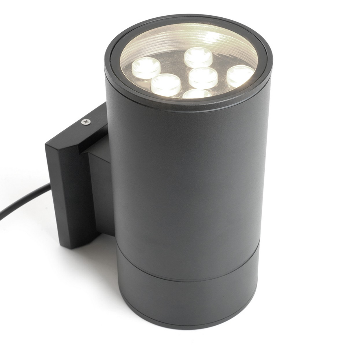 Уличные настенные светильники Светильник уличный светодиодный Feron DH0709 9W 850Lm 4000K черный 48353 