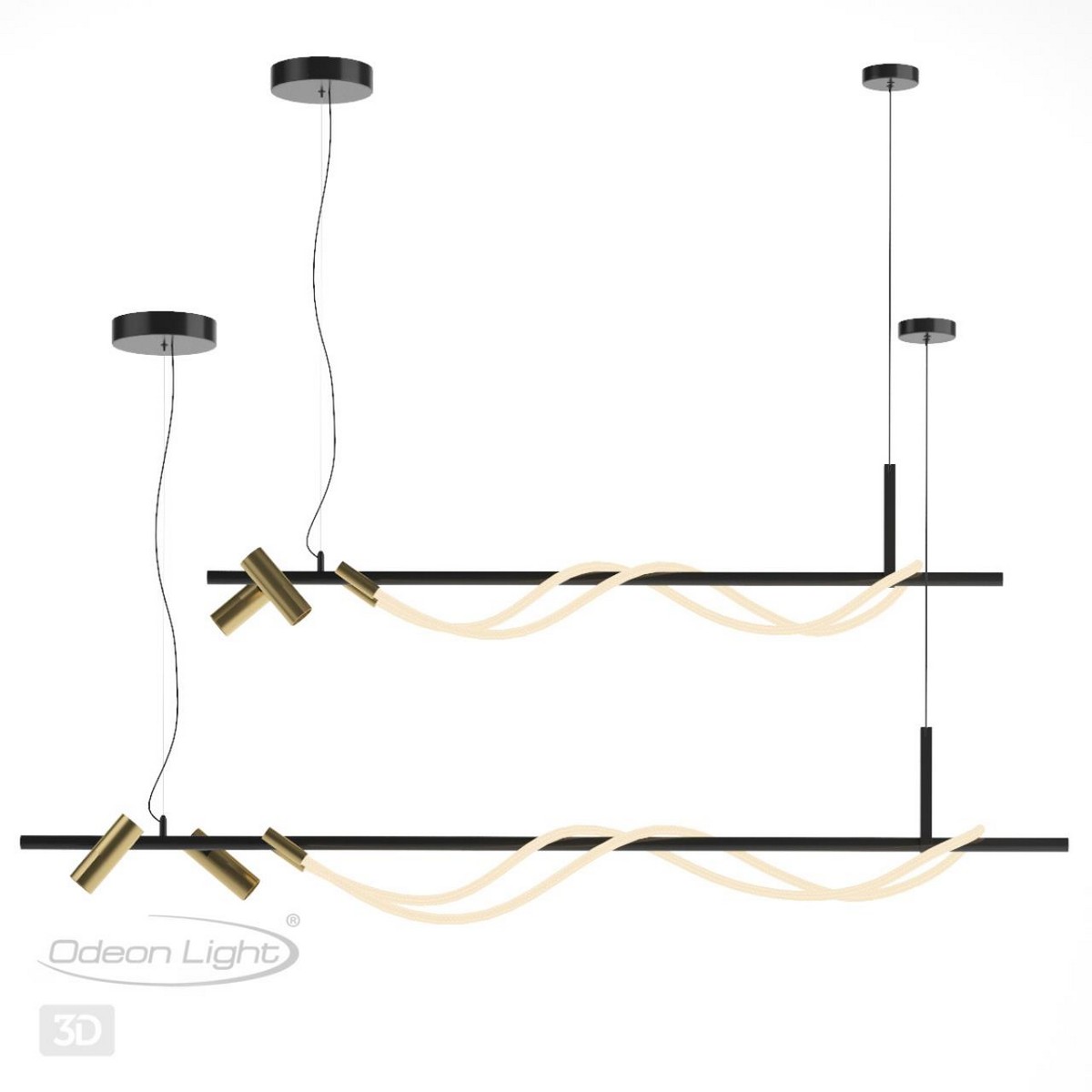 Подвесной светильник ODEON LIGHT 4397/30L CORDA