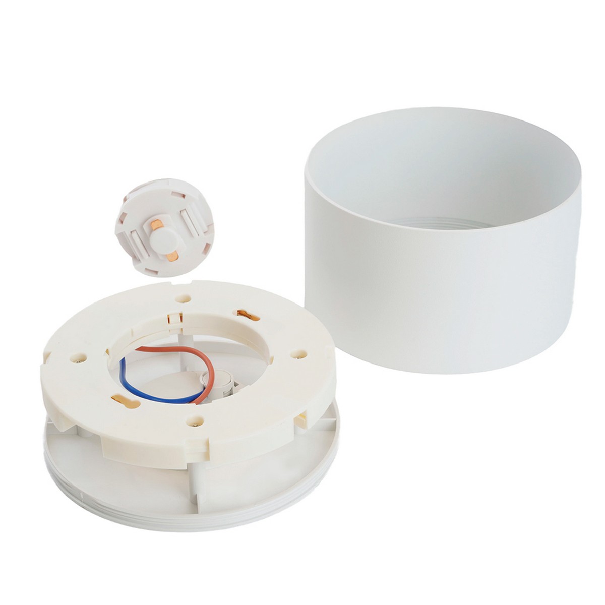 Трековые светодиодные светильники Светильник Feron AL136 трековый GX70 белый 51126 