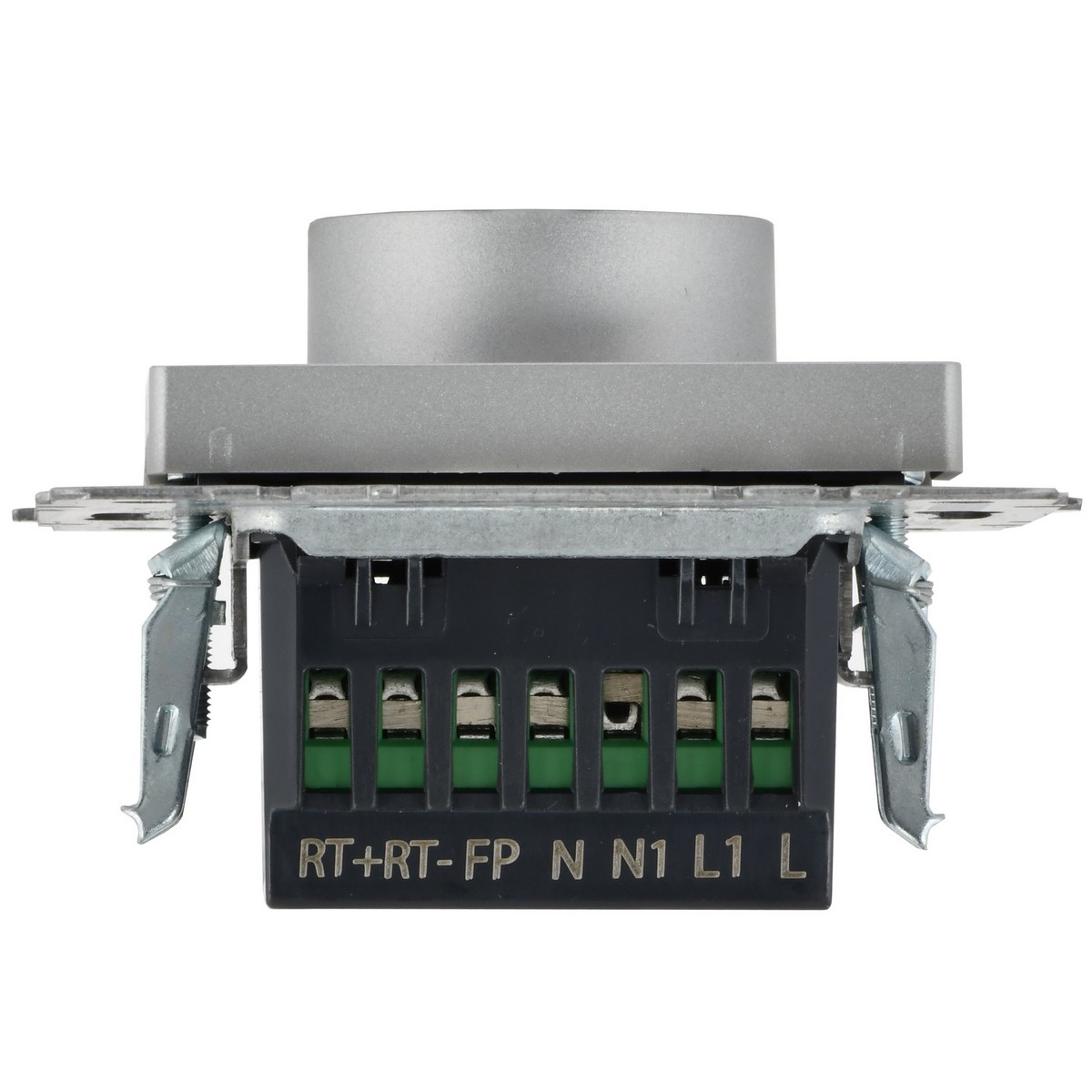 IEK Brite Алюминий Термостат IEK BRITE BASE Алюминий электронный с инд. ТС10-1-БрА (терморегулятор) BR-RT11-K47