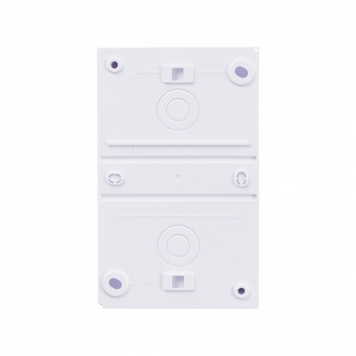 Пластиковые боксы и щиты Шнайдер Электрик Щит распределительный Systeme Electric навесной Easy9 XS без дверцы 4мод EZ9EAA104