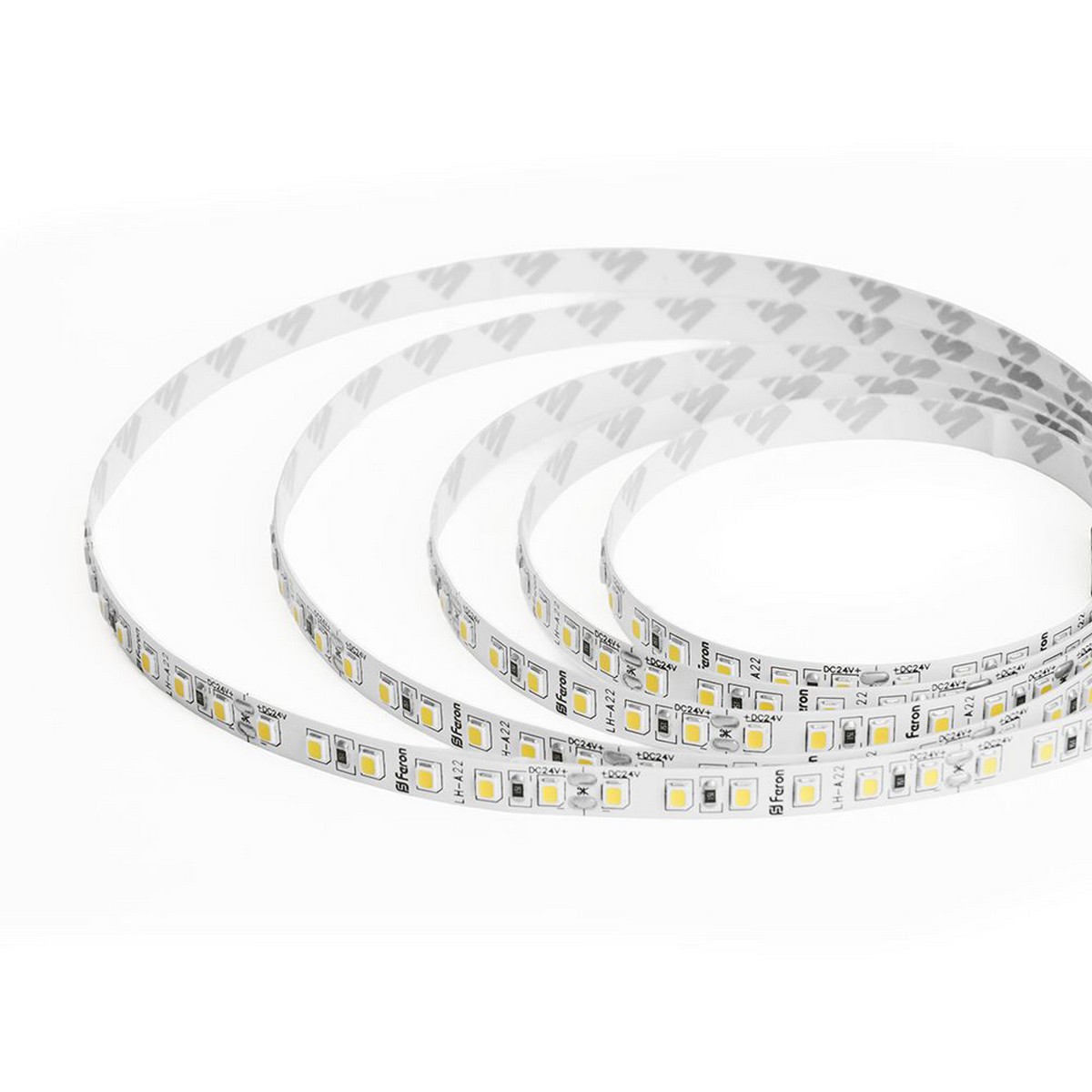 Лента светодиодная Feron LS501 120SMD(2835)/м 11Вт/м 24V 30000*8*1.22мм 4000К 30м IP20 53087