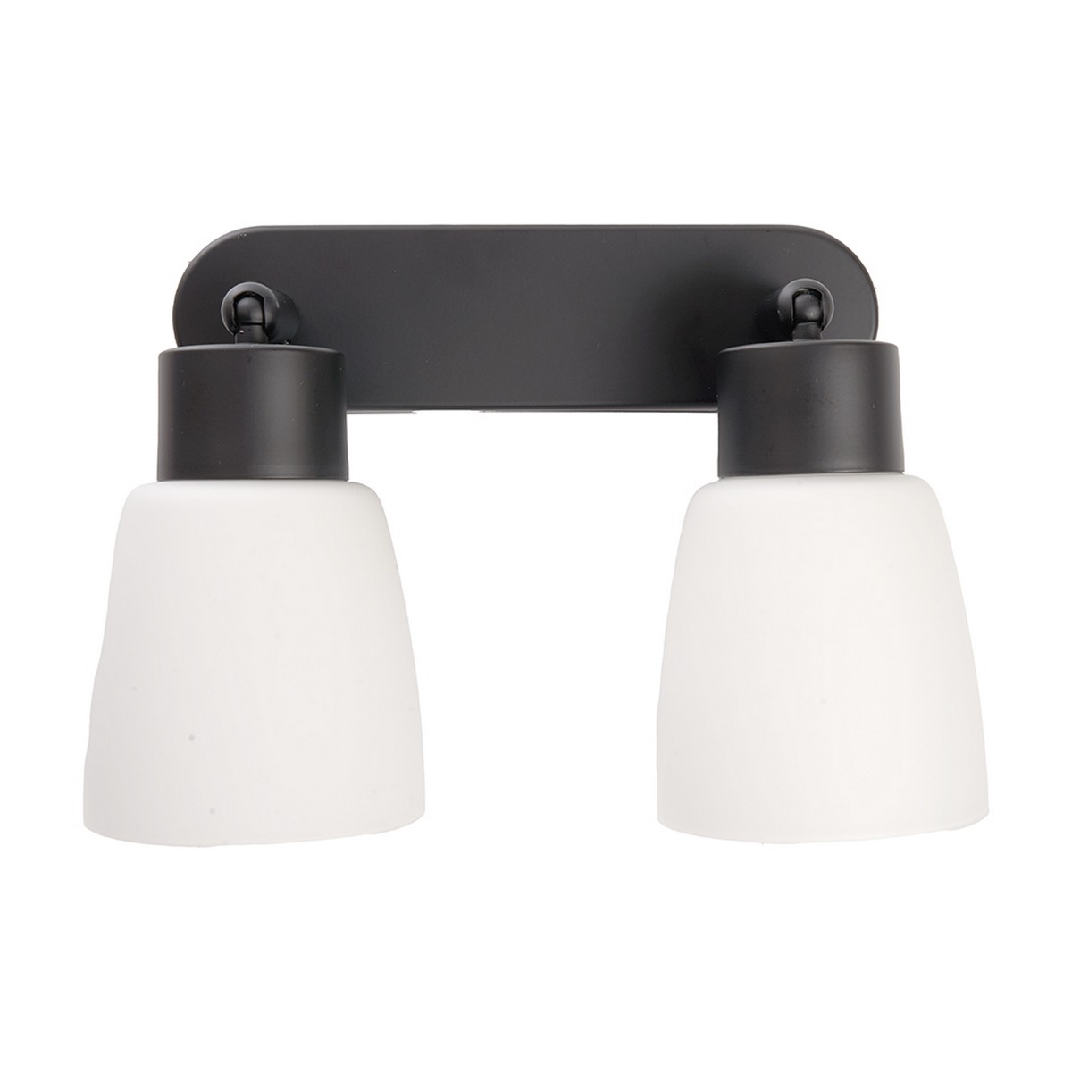 Накладные светодиодные светильники Светильник Feron ML242 настенно-потолочный 2хE27 черный 41514 