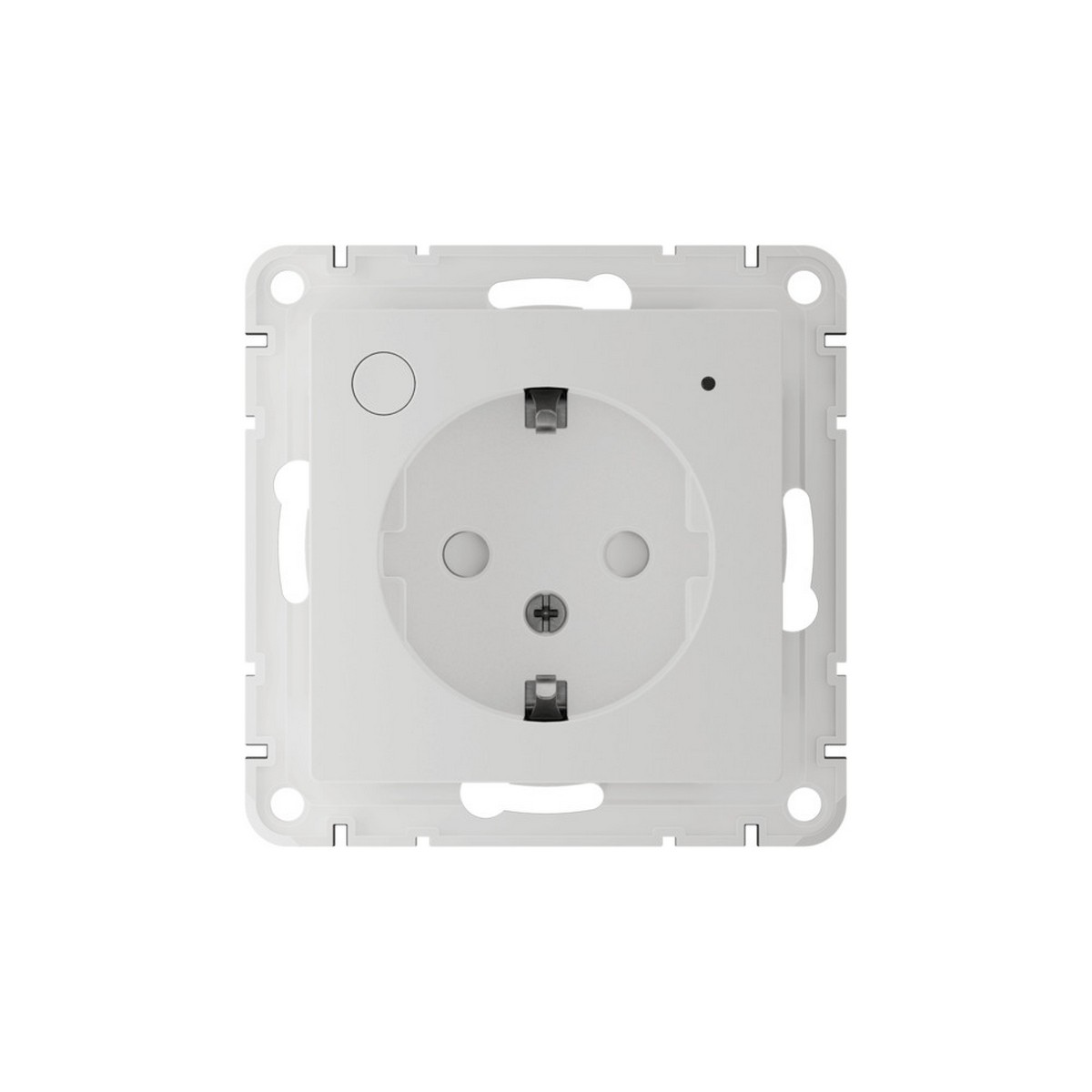 Розетка SBER SE AtlasDesign Smart Белый с заземл., со шт., Zigbee ATN000145Z