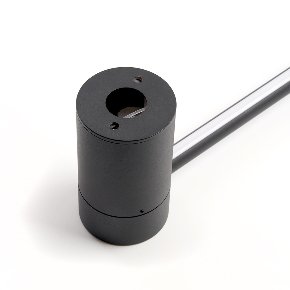 Накладные светодиодные светильники Светодиодный светильник Feron AL170 накладной10W 3000K черный 48273 