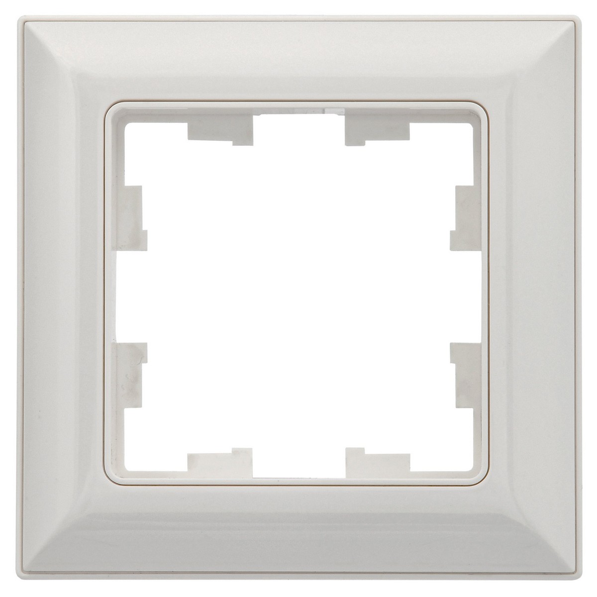 IEK Brite Рамки Рамка IEK BRITE DECOR Белый 3D-форма 1-м РУ-1-Бр BR-M12-12-K01