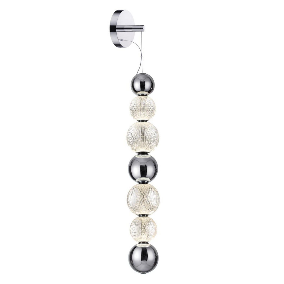 Настенный светильник ODEON LIGHT 5007/13WL CRYSTAL