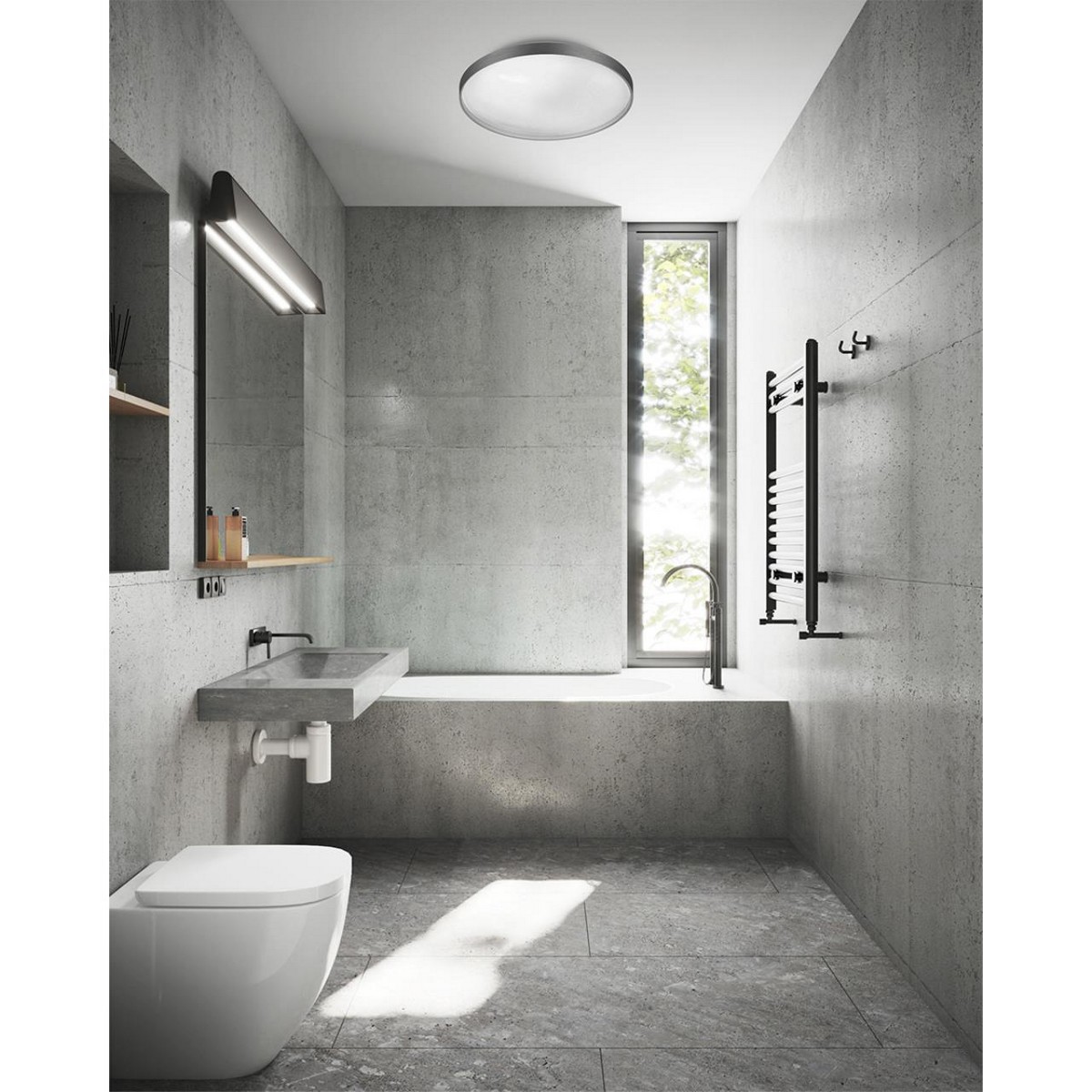 Управляемые светодиодные светильники и люстры Настенно-потолочный светильник СОНЕКС 7784/EL GABY 