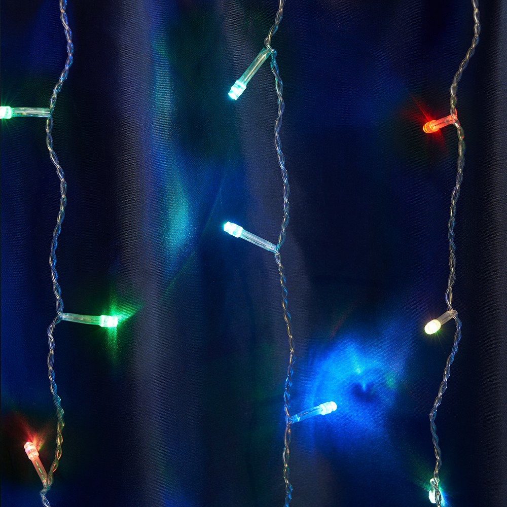 Светодиодная гирлянда Feron CL18 занавес 15*15м + 3м 230V мультиколор плавная смена цветов 220V 4817