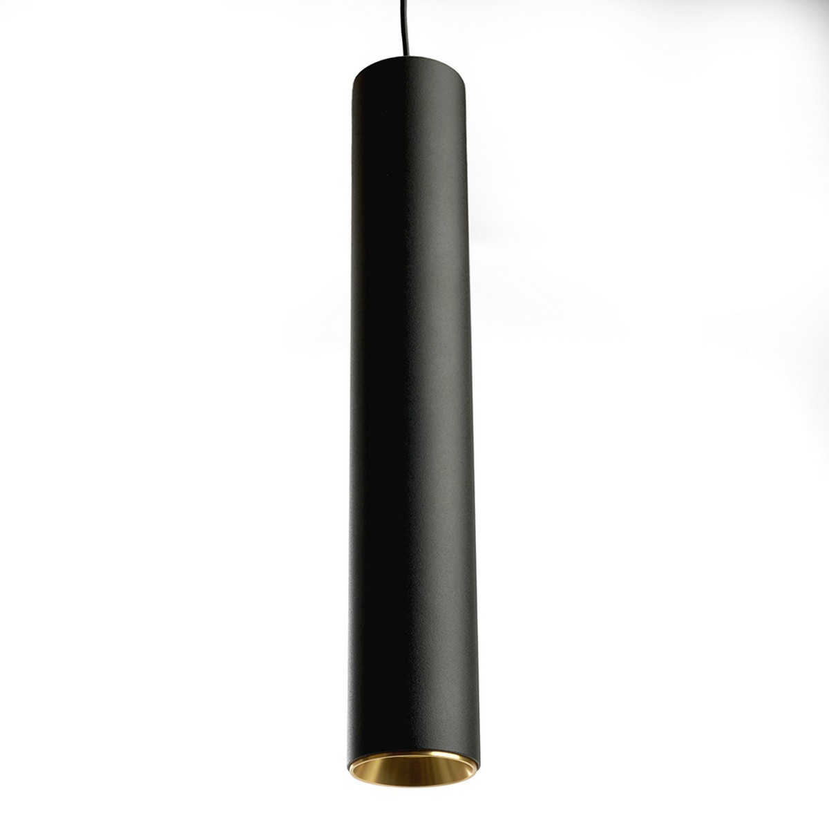 Светильник потолочный Feron ML1018 Barrel levitation на подвесе MR11 черный + золото 51387