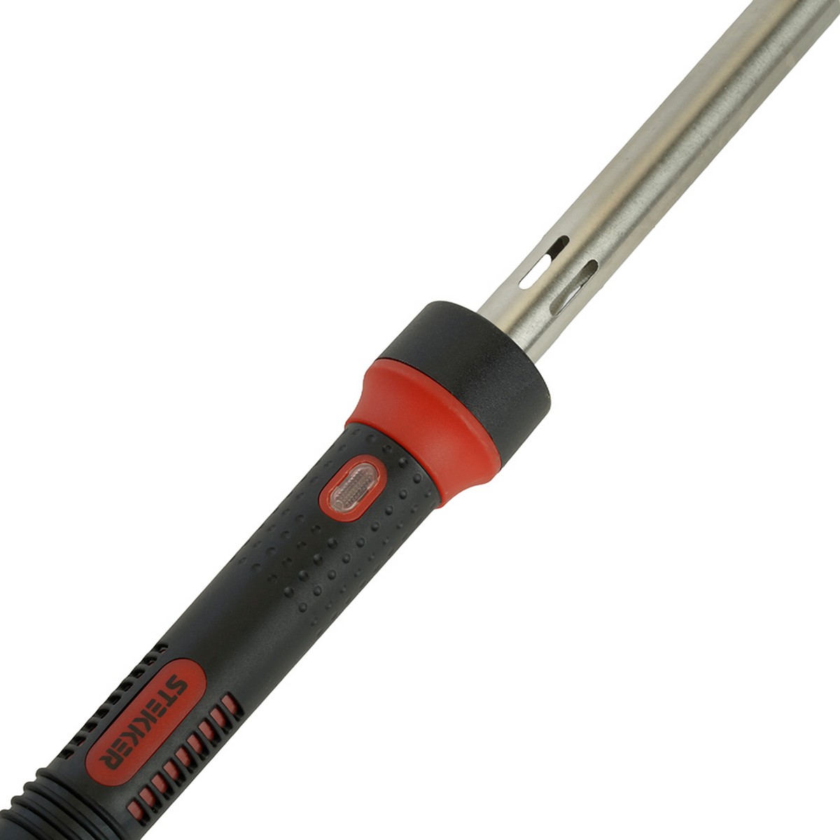 Паяльник с индикатором 100W STEKKER PLE301-100 49811