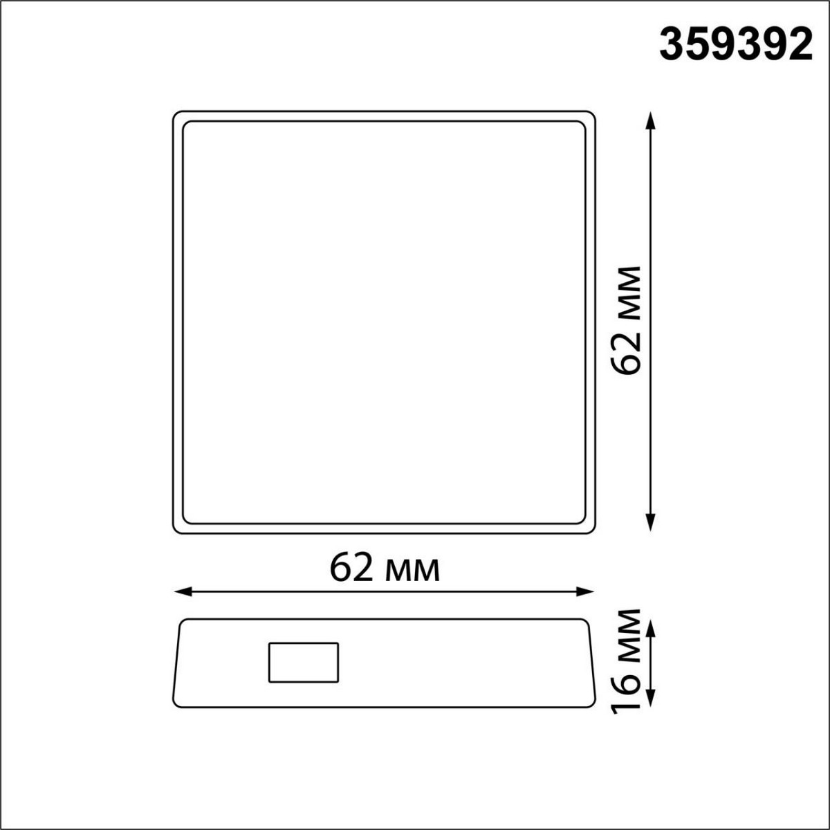 Интеллектуальный Bluetooth-шлюз Tuya Smart Life для умного дома NOVOTECH 359392 GLAT