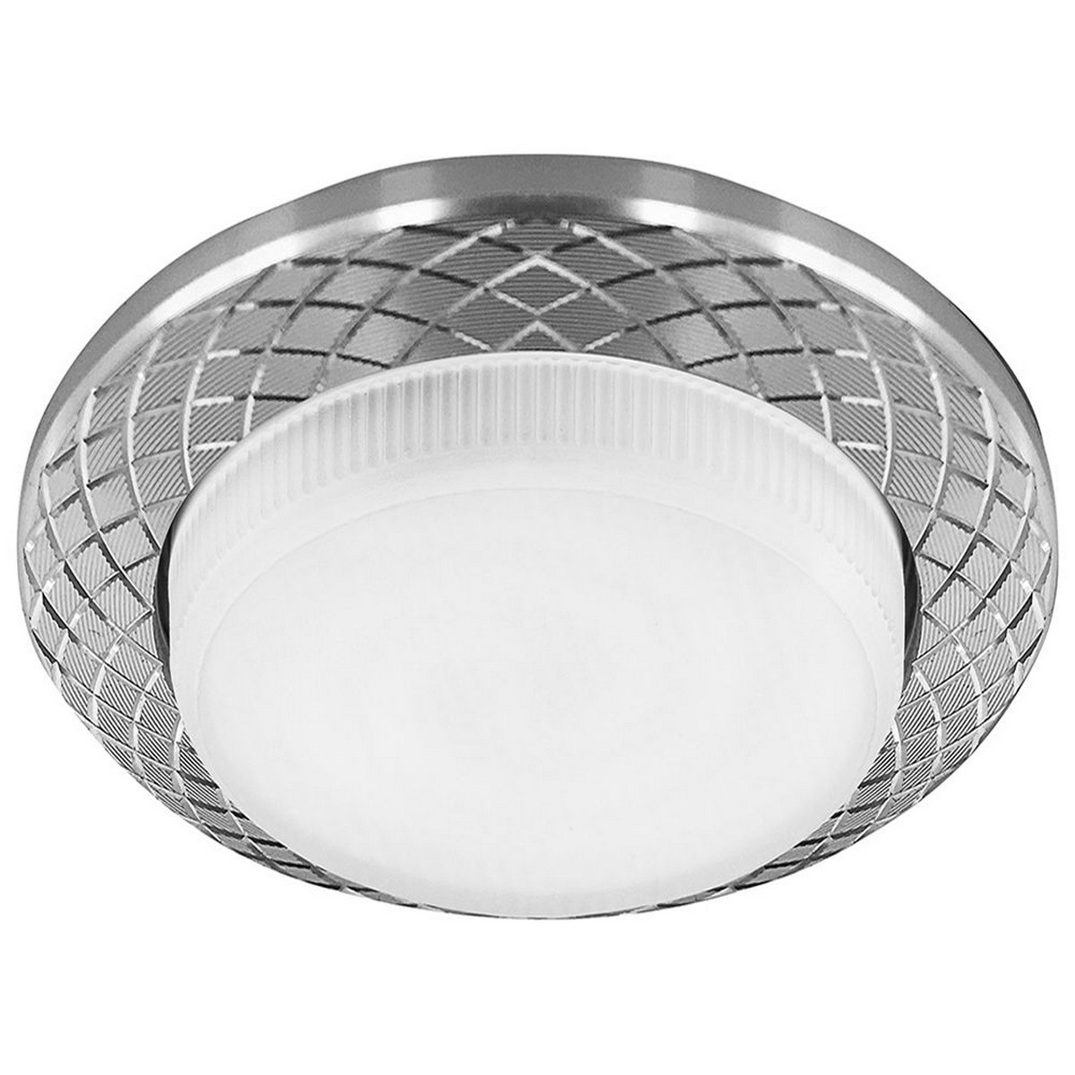 Встраиваемые светодиодные светильники Светильник встраиваемый Feron DL388 GX53 хром 29716 