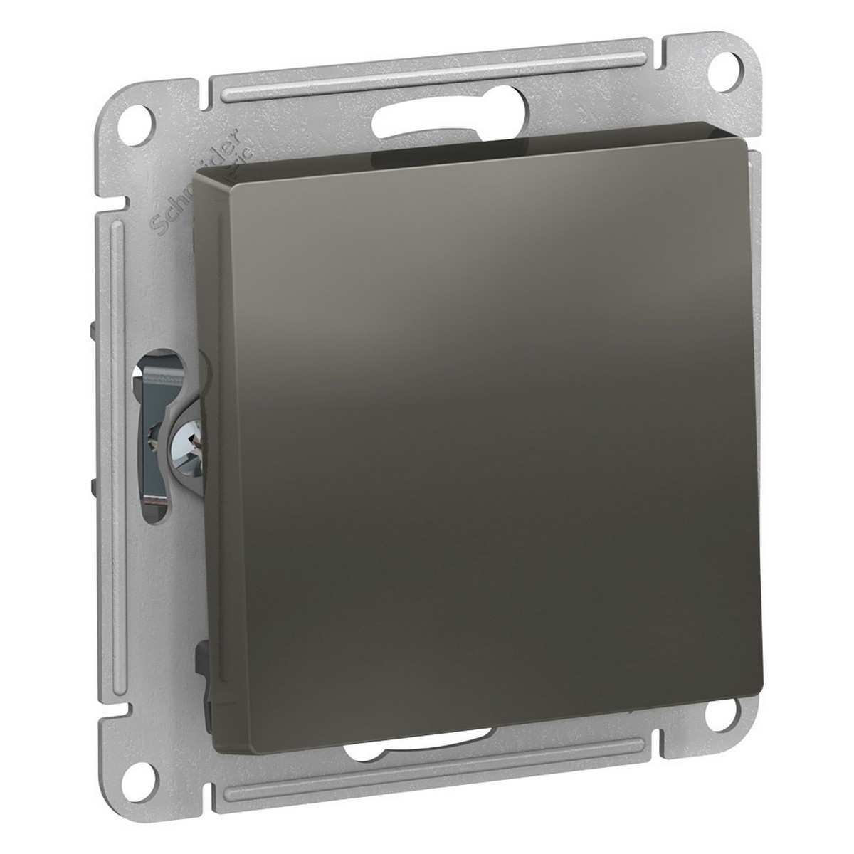 Переключатель перекрестный Systeme Electric AtlasDesign Сталь сх.7, ATN000971