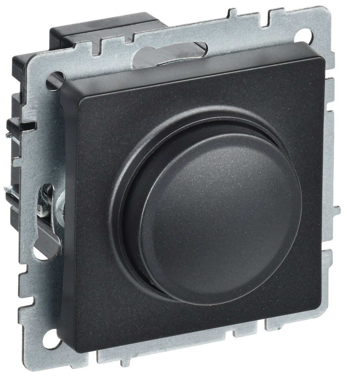 Светорегулятор IEK BRITE BASE Черный пов-наж. 600Вт СС10-1-0-БрЧ BR-D20-0600-K02