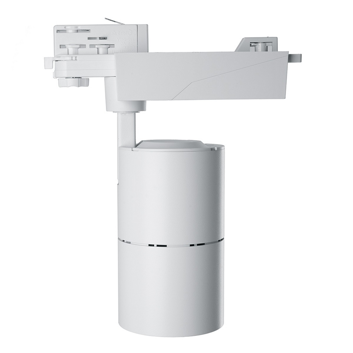 Трековые светодиодные светильники Светодиодный светильник Feron AL103 трековый на шинопровод 40W 4000K белый 3х фазный 41603 