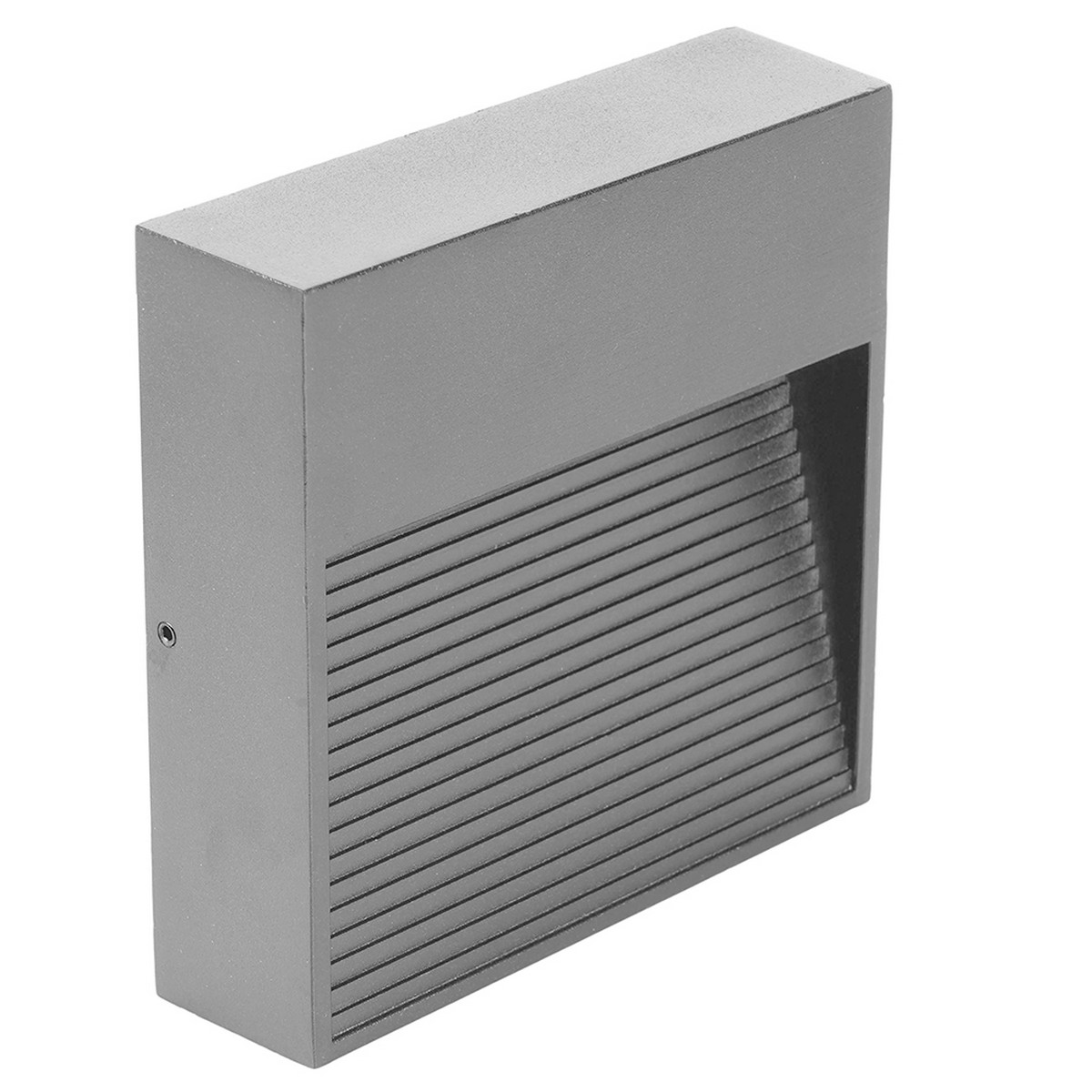 Уличные настенные светильники Светодиодный светильник Feron DH204-1 накладной 5W 4000K IP65 серый 51953 