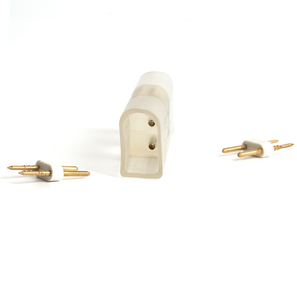 Коннекторы-соединители для светодиодной ленты Соединитель прямой для светодиодной ленты 220V LS720, LD509 48205 