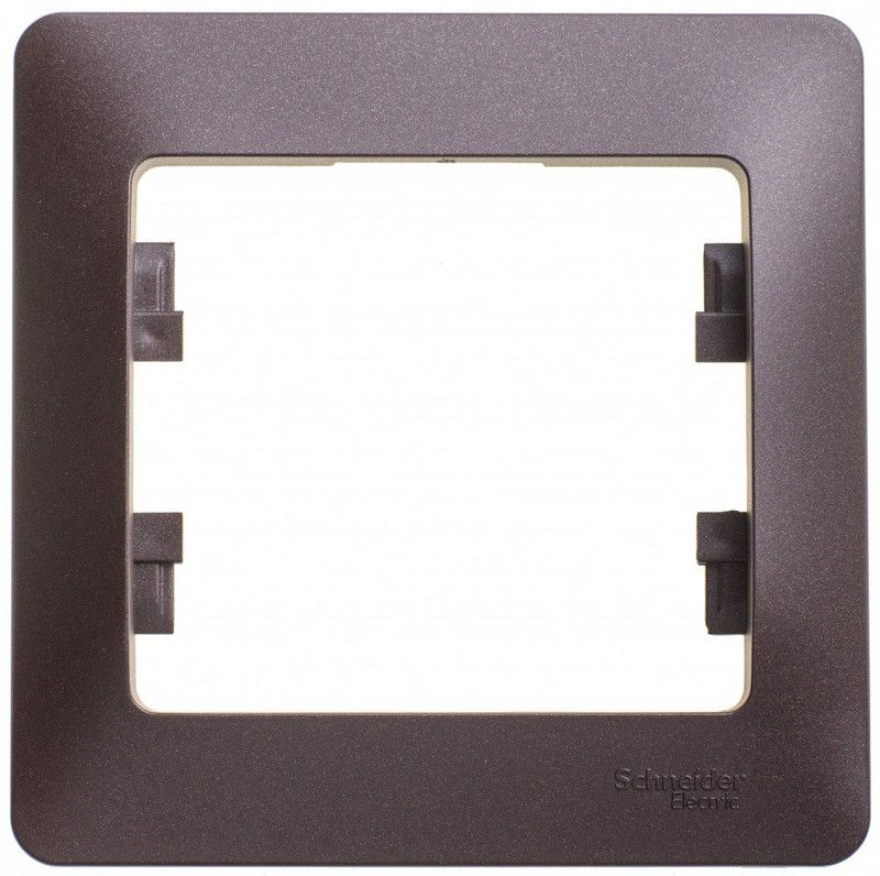 Glossa Шоколад Рамка Systeme Electric Glossa Шоколад 1-я GSL000801