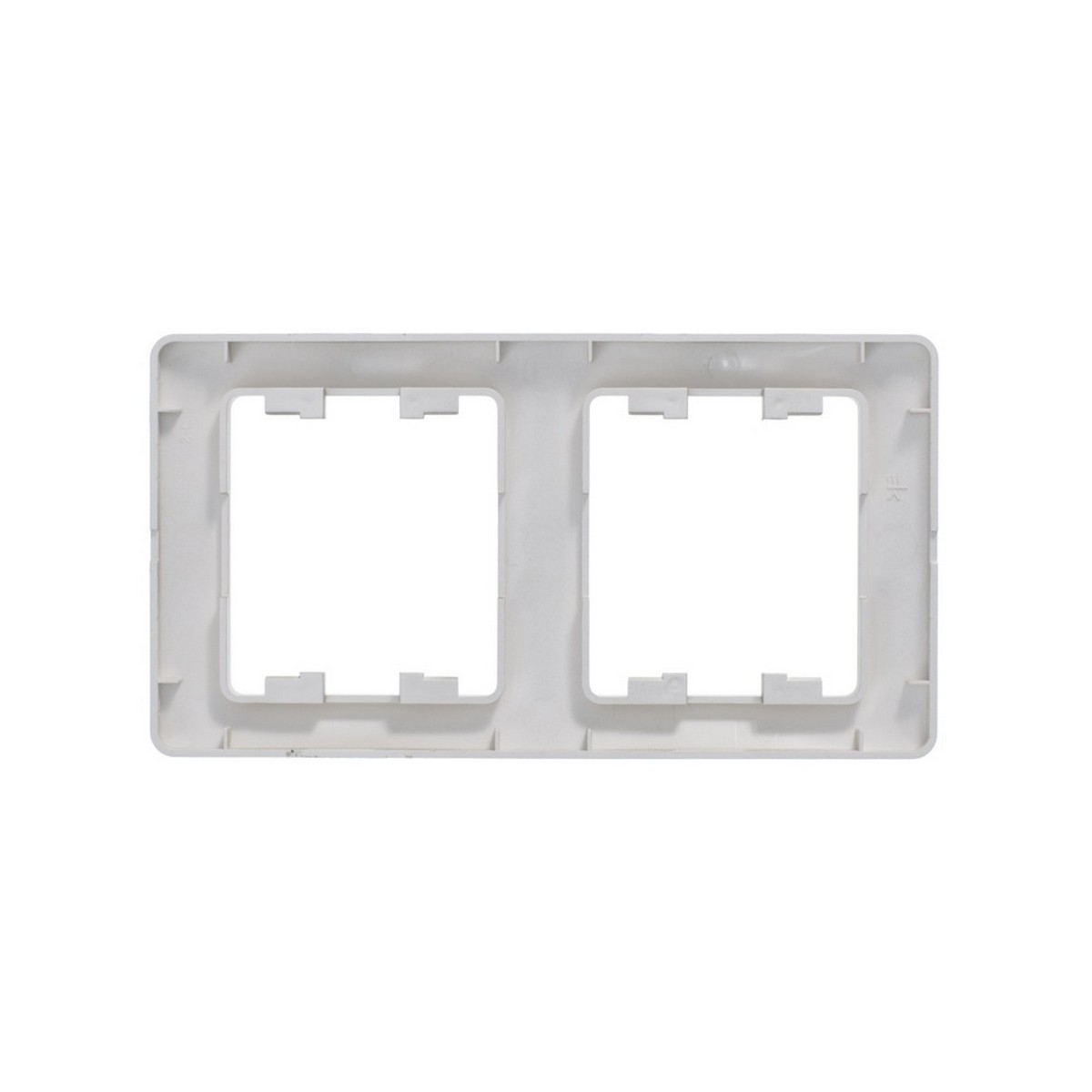 Glossa Платина Рамка Systeme Electric Glossa Платина 2-ая вертикальная GSL001206