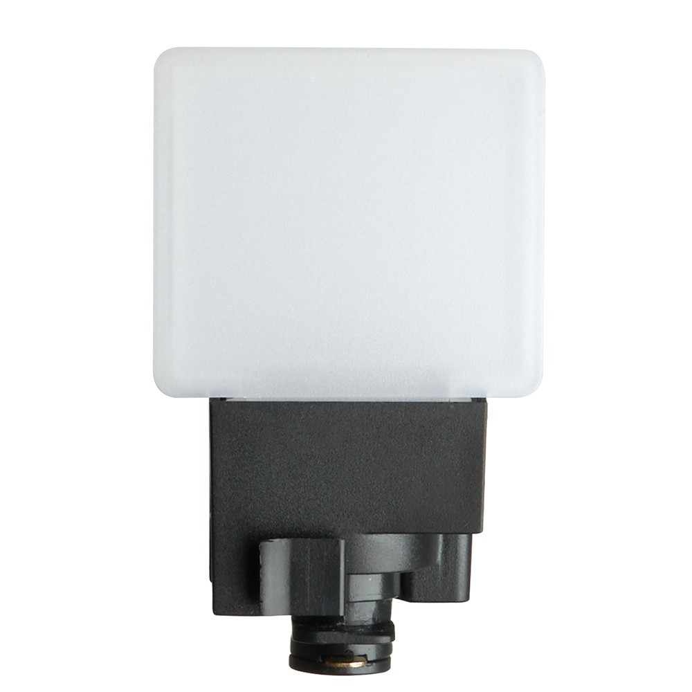 Трековые светодиодные светильники Светодиодный светильник Feron AL120 трековый однофазный на шинопровод 60W 4000K 160 градусов черный 48571 