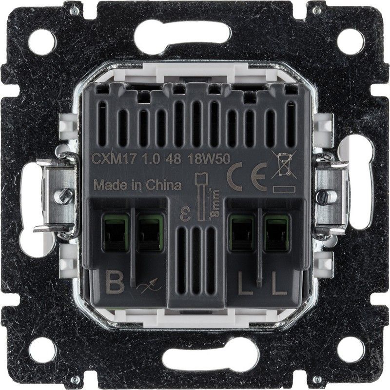 Legrand Valena Classic Белый Светорегулятор Legrand Valena Classic белый для светодиодов 5-300 Вт 774263