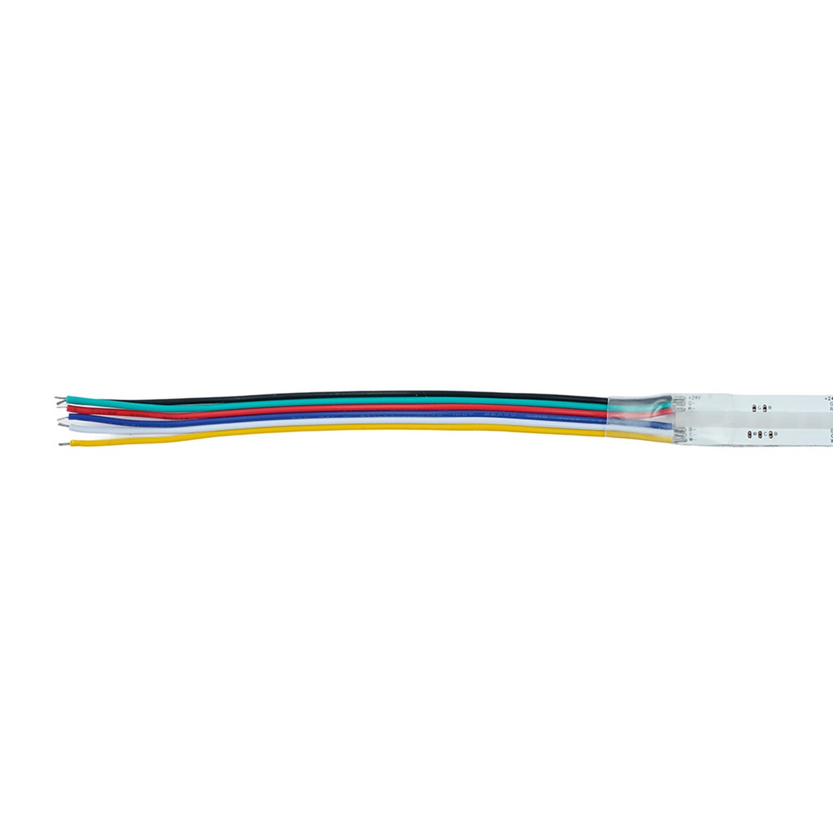 Лента светодиодная Feron COB RGBW-MIX 5 в 1 840SMD 22Вт/м 24V 5000*12*1.8 мм RGB+2300К+6500K IP20 LS538 FERON 53337