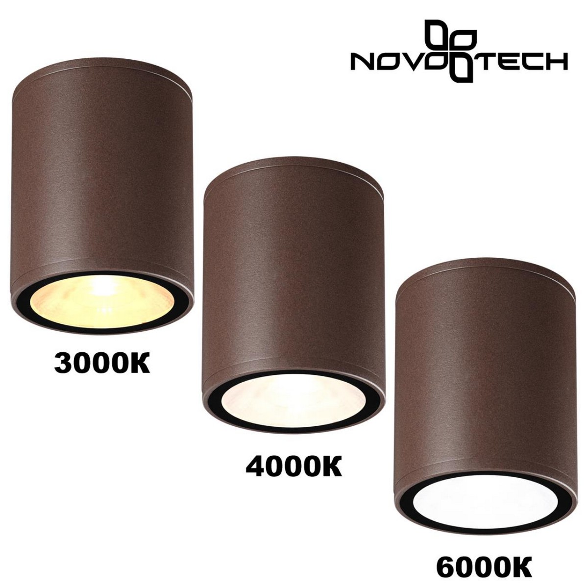 Светодиодные ландшафтные светильники Светильник ландшафтный с переключателем цветовой температуры NOVOTECH 359536 TUMBLER 