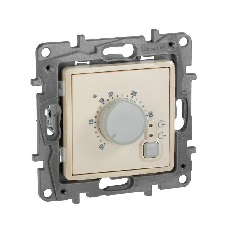 Legrand Etika Слоновая кость Термостат Legrand Etika слоновая кость д/пола 672330
