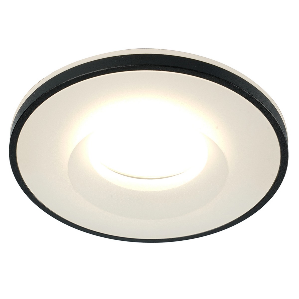 Встраиваемые светодиодные светильники Светильник встраиваемый Feron DL3116 потолочный G5.3 черный 51939 