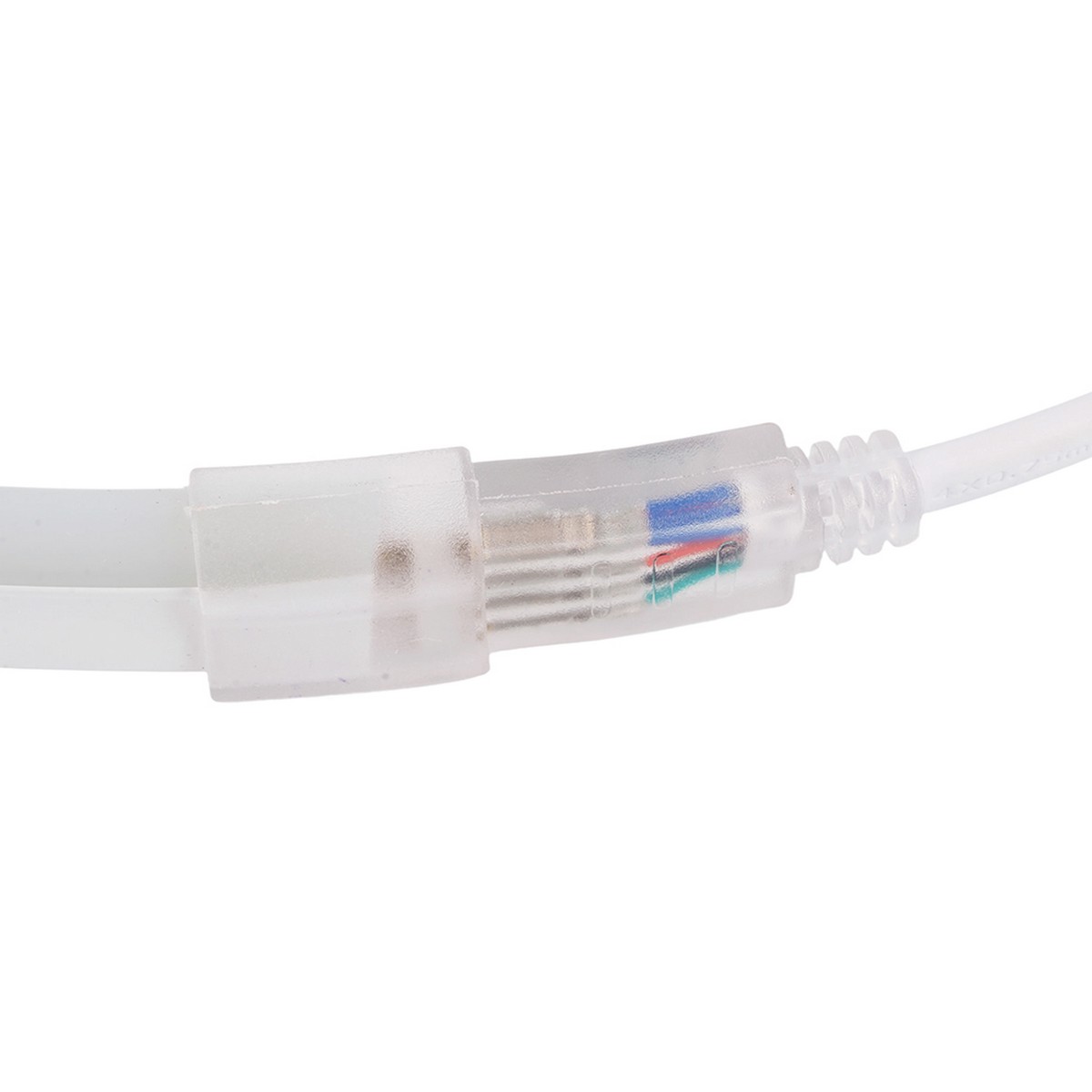 Светодиодная лента RGB Светодиодная LED лента Feron LS720 неоновая 72SMD(5050)/м 8Вт/м 10м 220V RGB IP67 52111 